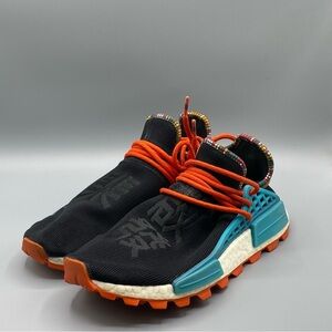 Adidas NMD HU Pharrell Inspiration Pack Black Men's Williams Orange
